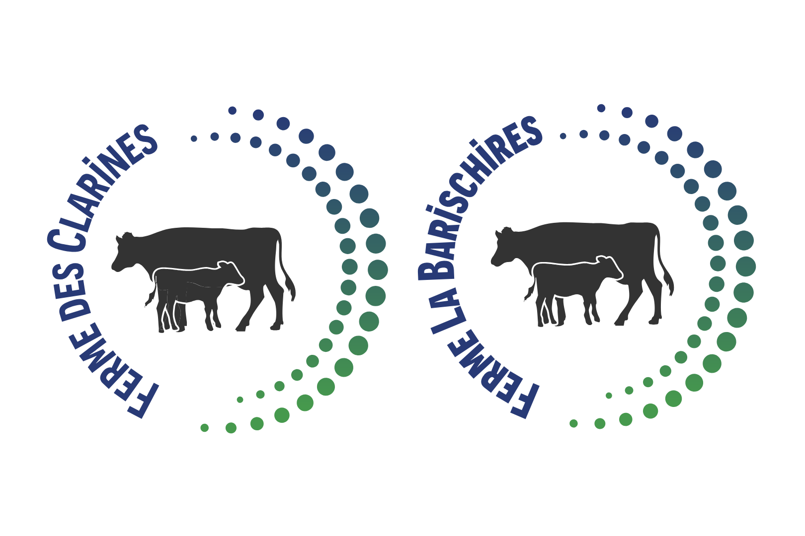 Logo des 2 fermes