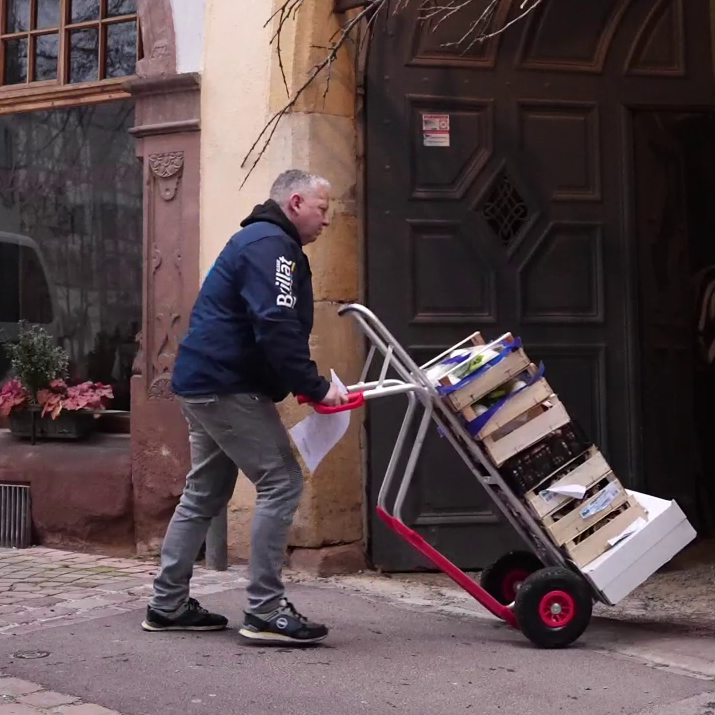 livraison en Alsace et prise au dépôt