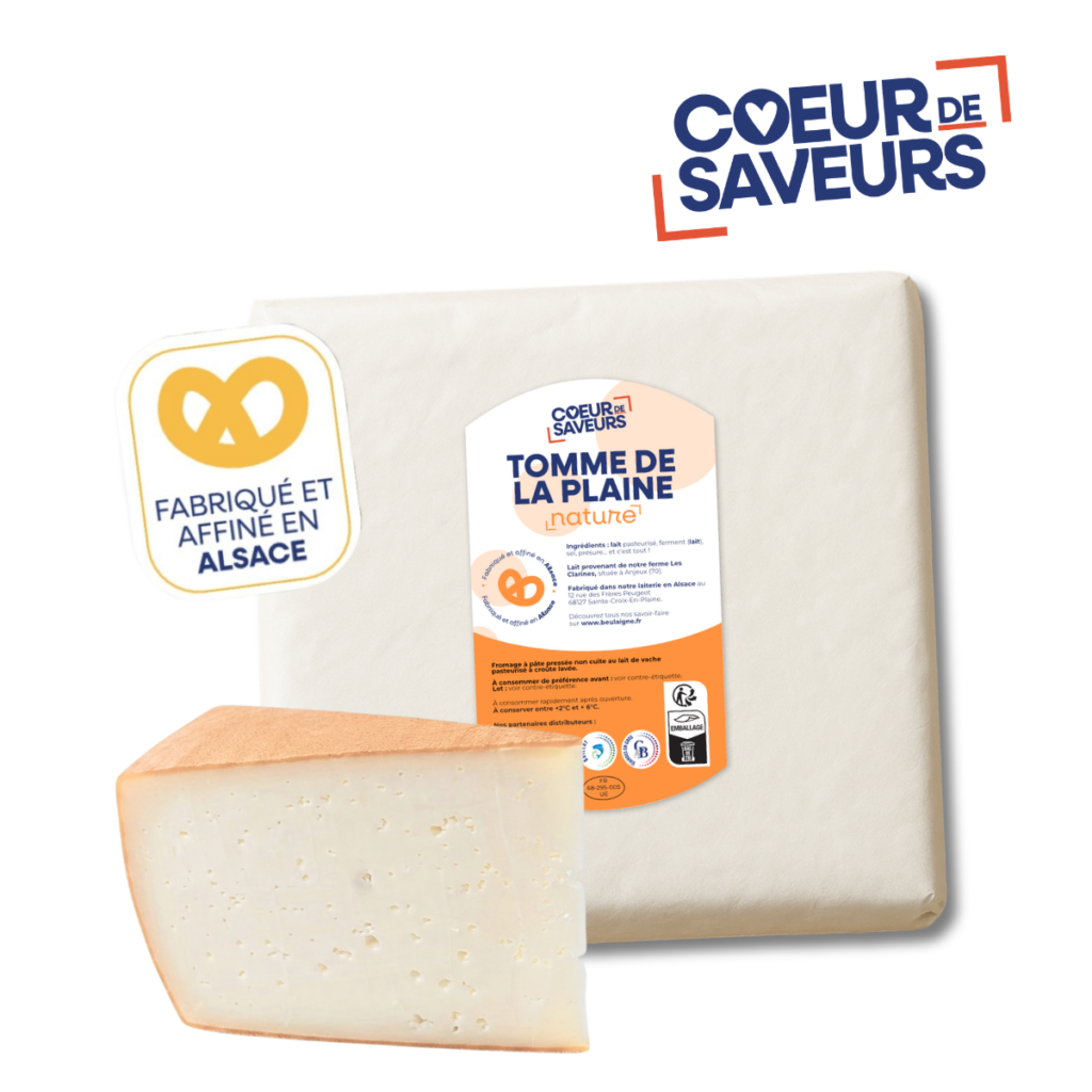 La Tomme de la Plaine - Cœur de Saveurs